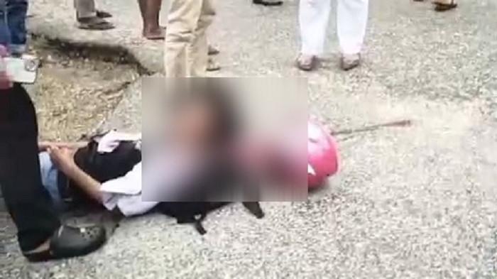TAWURAN PELAJAR - Perayaan Hari Ulang Tahun (HUT) ke-80 Republik Indonesia (RI) di Kota Kendari, Provinsi Sulawesi Tenggara (Sultra) diwarnai aksi tawuran antar pelajar, Minggu (17/8/2025). Aksi kekerasan ini terekam kamera warga dan langsung viral di media sosial (medsos). (Istimewa)