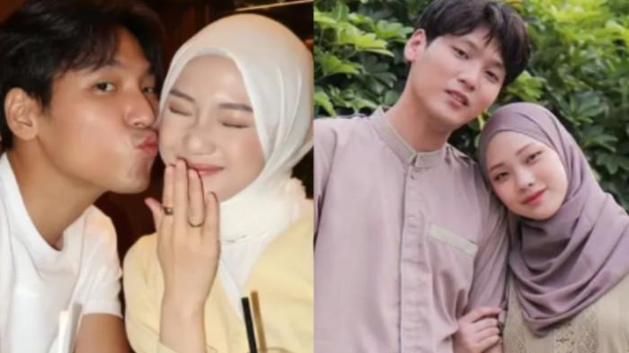 VIRAL - Kolase foto kebersamaan pasangan suami istri, Daehoon Na dan Julia Prastini. Pasangan selebgram ini viral di media sosial gegara diterpa isu perselingkuhan.