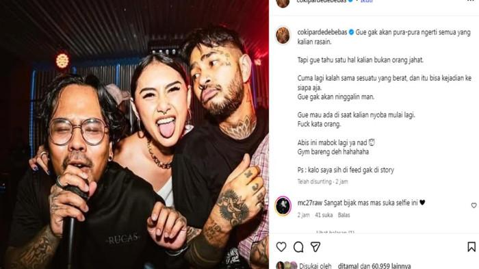 Coki Pardede beri dukungan buat Onadio 1