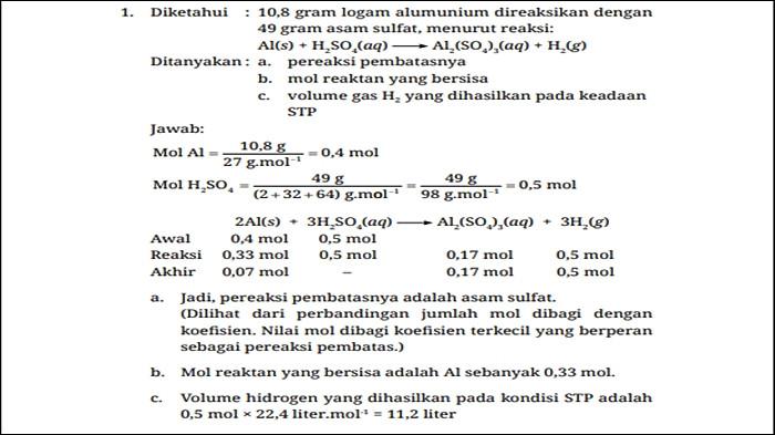 JAWABAN SOAL 1 KIMIA - Jawaban soal nomor 1 Kimia Kelas 11 Halaman 79 Kurikulum Merdeka. Buku Kimia untuk SMA/MA Kelas XI Edisi 1 ditulis Munasprianto Ramli, Nanda Saridewi, Tiktik Mustika Budhi dan Aang Suhenda. (KemendikbudRistek 2022).