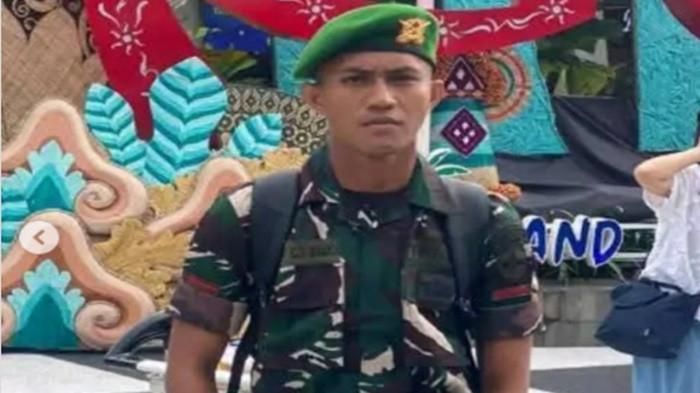 TEWAS DIANAIYA SENIOR-Prada Lucky Namo (23), prajurit TNI dari Teritorial Pembangunan (TP) 834 Wakanga Mere Nagekeo meninggal dunia diduga dianiaya seniornya sendiri, putra dari Sersan Mayor Christian Namo
