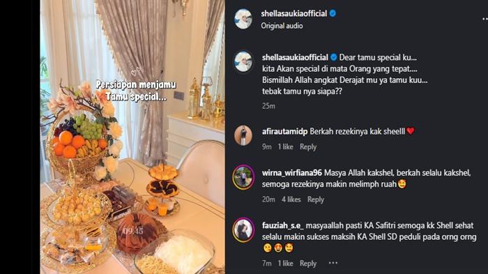 Shella Saukia siap sambut tamu spesial yang disebut Safitri di rumahnya di Banda Aceh.
