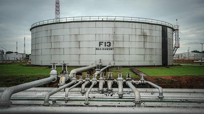 Tangki (Peyimpanan Minyak) PT Kilang Pertamina Internasional (KPI) Plaju