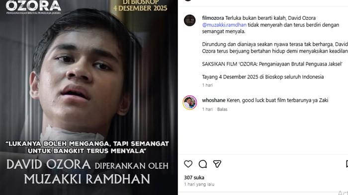 sosok Muzakki Ramdhan, aktor muda yang memerankan David Ozora, korban pengani