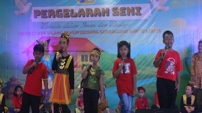 ulang tahun gedung serbaguna Santo Louis paroki Santo Yoseph ke 8
