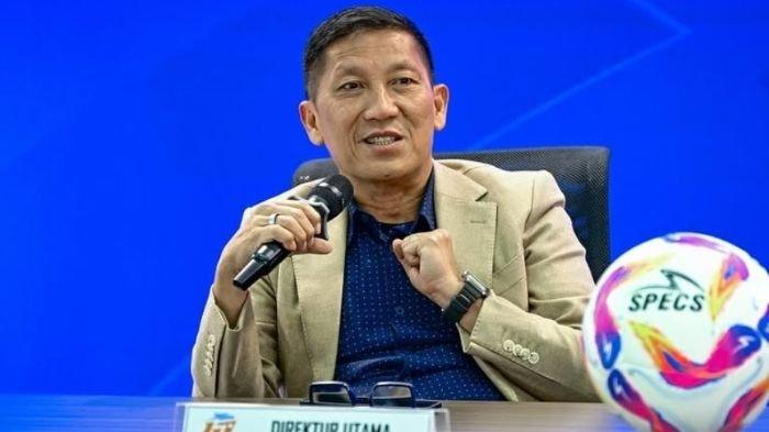 Direktur PT LIB Ferry Paulus menjelaskan polemik Asean Club Championship musim 2025/2026
