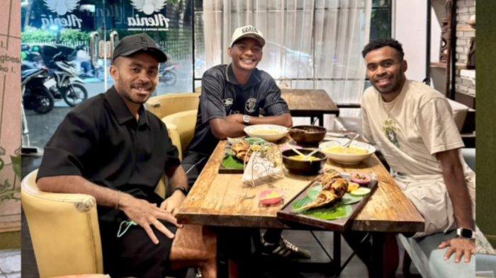 Bintang Malut United Yakob dan Yance Sayuri sudah berada di Jakarta