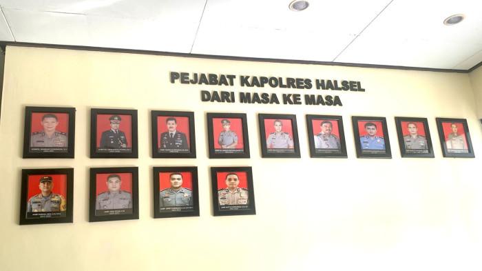 JABATAN: Foto para Kapolres Halmahera Selatan dari masa ke masa, Rabu (15/10/2025)