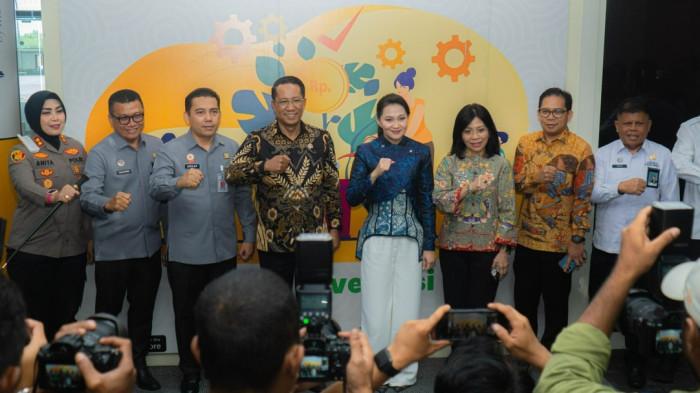 Menteri Hukum Supratman Andi Resmikan 1.185 Pos Bantuan Hukum di Maluku Utara 02