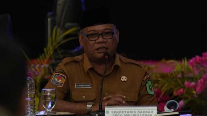 KEBIJAKAN: Sekprov Maluku Utara Samsuddin A Kadir pada sebuah kesempatan baru-baru ini
