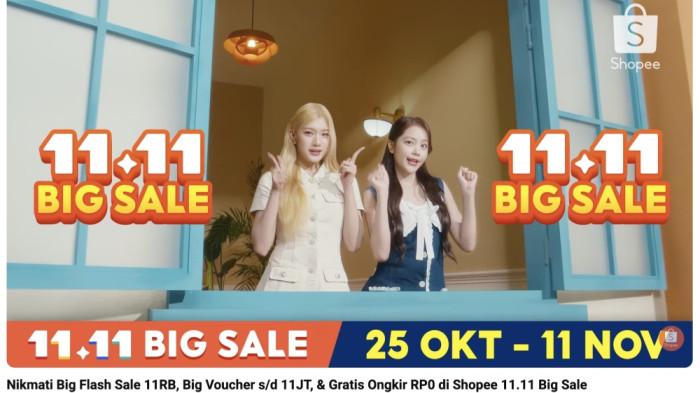 Iklan terbaru Shopee 11.11 dan Hearts2Hearts