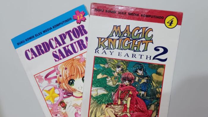 Komik Magic Knight Rayearth dan Cardcaptor Sakura