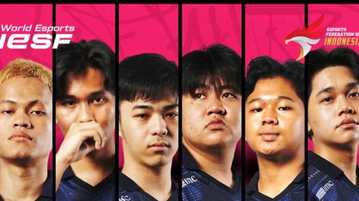 Roster Timnas Mobile Legends Indonesia untuk IESF WEC 2025