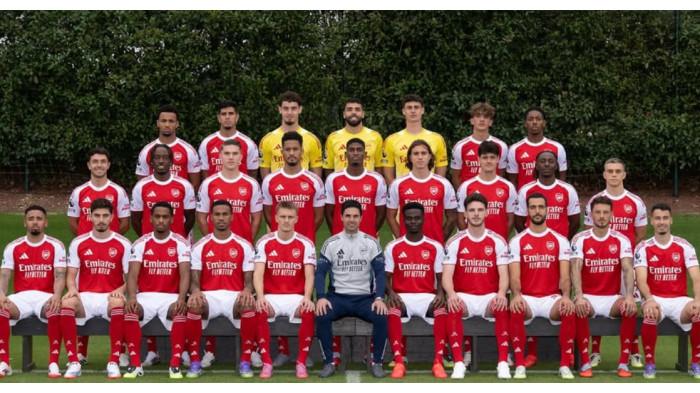 Skuad lengkap tim utama Arsenal mengarungi musim ini