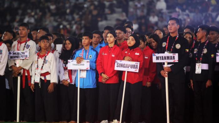 kontingen negara lain di kejuaraan pencak silat