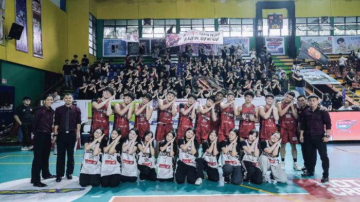 Kemenangan tim basket putra SMA Bukit Sion Jakarta (Buksi)