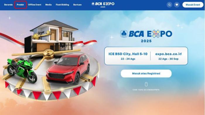 Website expo.bca.co.id