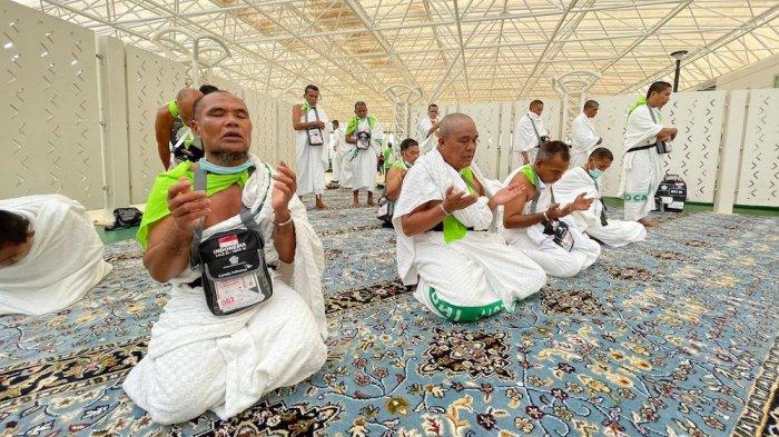 JEMAAH HAJI - Jemaah haji Indonesia saat tiba di Bandara King Abdul Aziz, Jeddah.