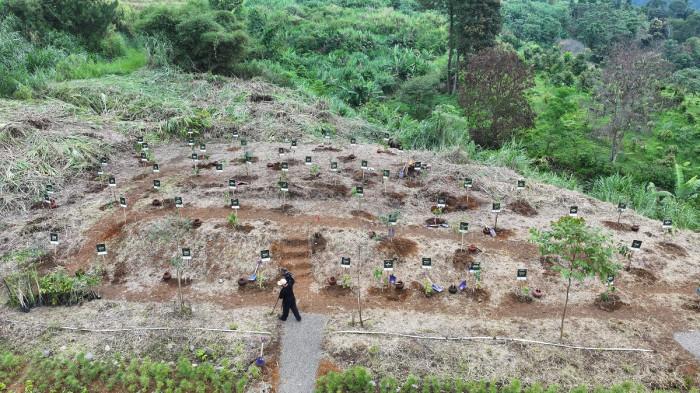 SEGEL USAHA PUNCAK DICABUT - Kementerian Lingkungan mencabut segel sejumlah usaha wisata di Puncak, Kabupaten Bogor, Jawa Barat, pada Selasa (28/8/2025).