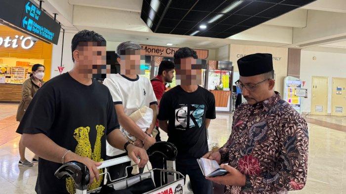 Tiba di Bandara Soekarno-Hatta, 3 Korban TPPO Asal Aceh di Jemput Haji Uma