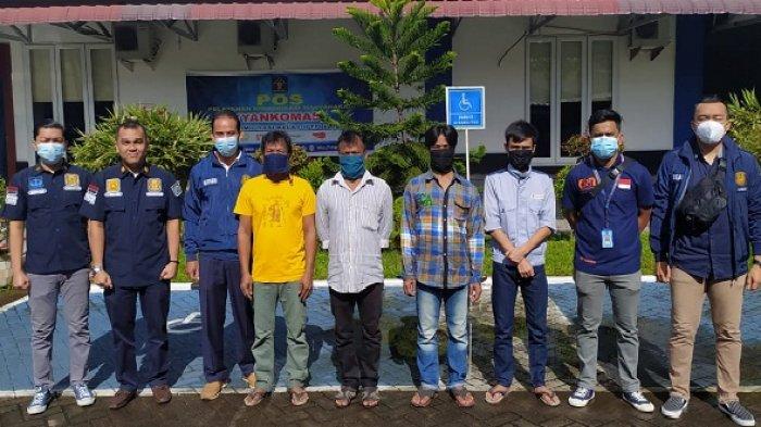 Imigrasi Langsa Pindahkan 4 WNA asal Thailand & Myanmar ke Rudenim Belawan, Rupanya Eks Napi Narkoba