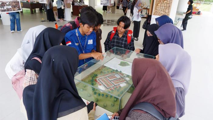 Mahasiswa Arsitektur Unimal Gelar Pameran Paparan
