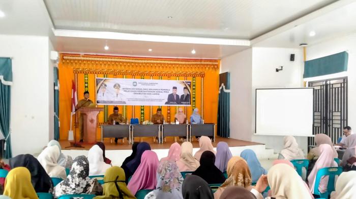 Tingkatkan Kualitas Hidup Disabilitas dan Lansia, Dinsos Abdya Bimbing Keluarga PPKS