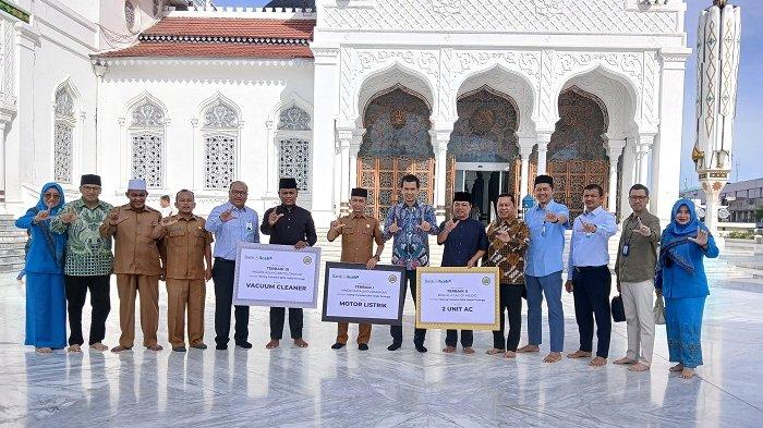 MRB Terima Reward Transaksi QRIS Tertinggi untuk Masjid dari Bank Aceh, Ini Penerima Kategori UMKM
