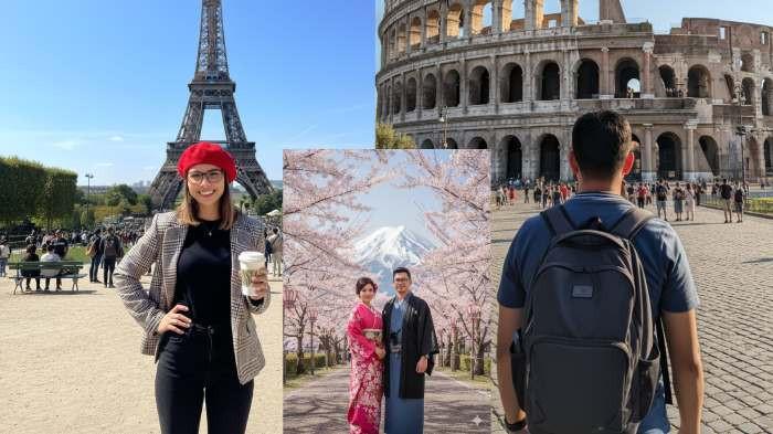 15 Prompt Gemini AI Edit Foto Jadi di Luar Negeri, Bisa ke Gunung Fuji hanya dengan Modal Prompt