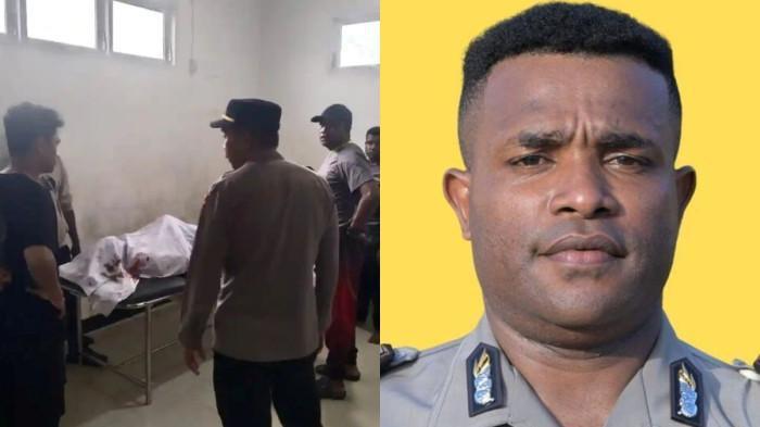 Briptu Abraham Anggota Polres Asmat Meninggal Dibacok Pria Mabuk, Diserang Tiba-tiba dari Belakang