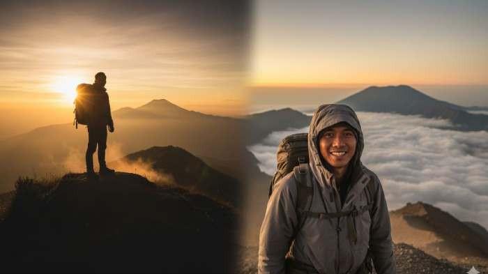 6 Prompt Gemini AI Edit Foto Lagi Naik Gunung, Hasilnya Keren dan Realistis