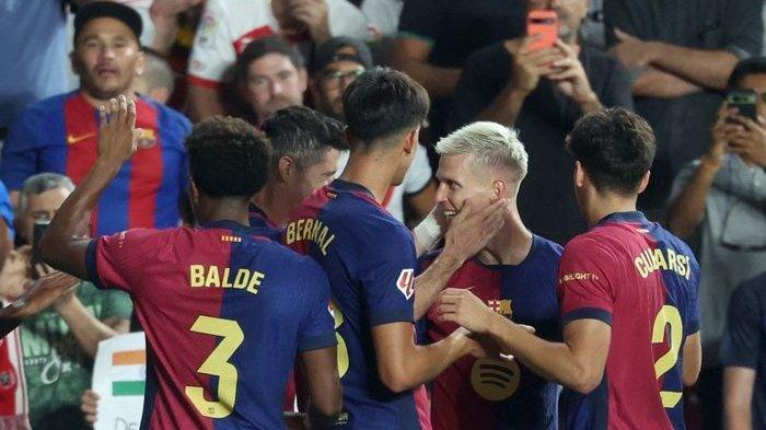 Hasil Lengkap Liga Spanyol: Barcelona Kuasai Puncak Unggul 5 Poin atas Real Madrid, Sevilla Imbang