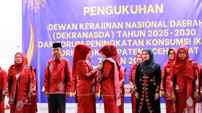 Dekranasda Aceh Barat Didorong Jadi Motor Ekonomi Kreatif
