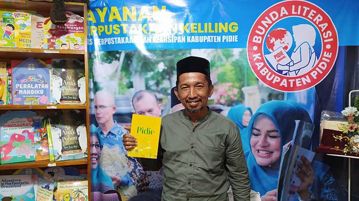 STAN - Stan Dispersip Pidie pada Hari Jadi Pidie ke 514 di PCC Pidie.