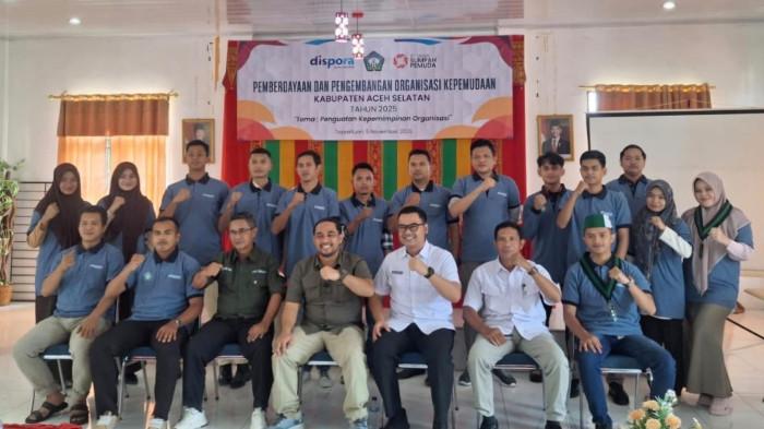 Dispora Aceh Selatan Gelar Penguatan Kepemimpinan Organisasi Kepemudaan