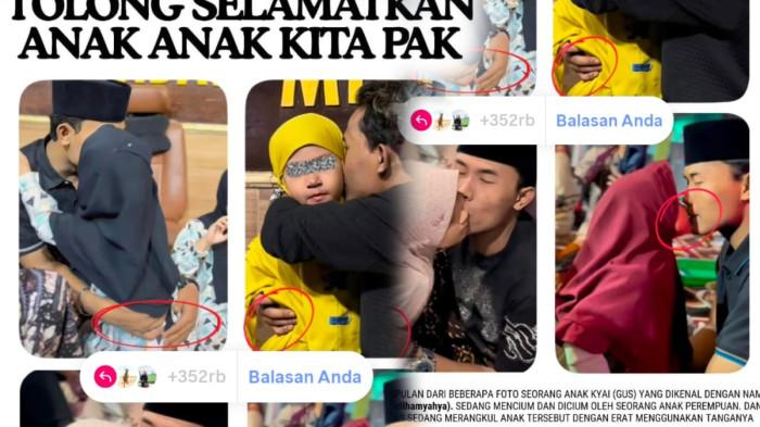 Gus Elham Mencium Anak Perempuan - Seruan di Instagram ditujukan untuk Gus Elham, ia dikecam usai mencium pipi bahkan bibir anak kecil di hadapan jamaah.