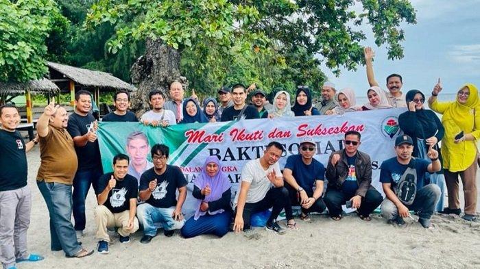 Pendamping Desa Aceh Peringati Hari Bakti di Sabang, Kutip Sampah Plastik 120 Kg di Anoe Itam