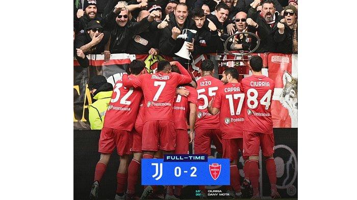 Hasil Liga Italia - Juventus Tumbang di Allianz Stadium, Makin Terbenam di Papan Tengah Klasemen