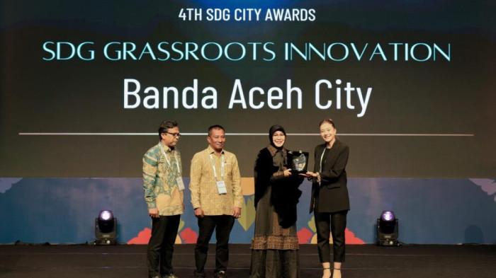 Sisihkan 50 Kota di Asia Pasifik, Banda Aceh Raih Penghargaan Internasional CityNet