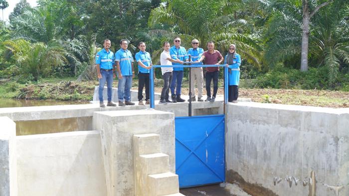 Irigasi Bantuan PT Mifa Bersaudara Bantu 130 Petani Garap 42 Hektare Sawah di Aceh Barat