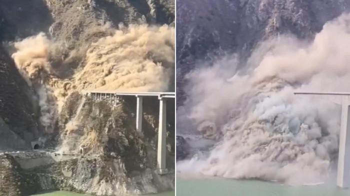 JEMBATAN HONGQI RUNTUH