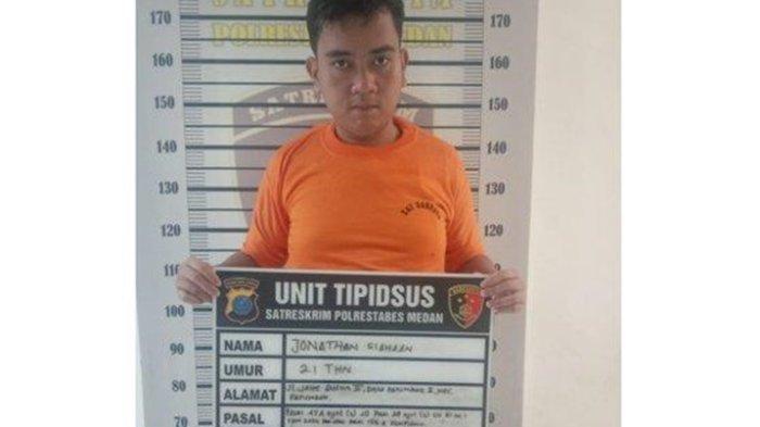 Pemuda Ini Jadi Tersangka Penistaan Agama, Kini Pelaku Ditahan Polrestabes Medan