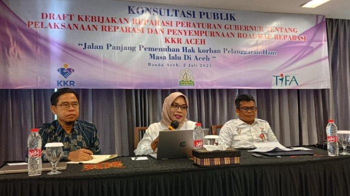 KKR Aceh Gelar Konsultasi Publik Penyusunan Kebijakan Reparasi, Ini Tujuannya