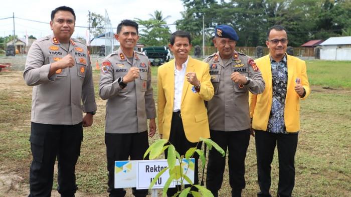 Rektor UTU dan Kapolda Aceh Tanam Pohon di Meulaboh: Perkuat Sinergi Lingkungan Berkelanjutan