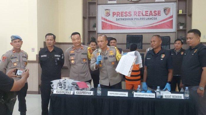 BREAKING NEWS - Polres Langsa Tetapkan 2 Tersangka Dugaan Korupsi Lampu PJU Dinas Lingkungan Hidup