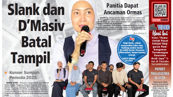 Slank dan D’Masiv Batal Tampil di Konser Sumpah Pemuda 2025