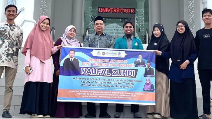 Mahasiswa UIN SUNA Lhokseumawe Tembus Final Lomba Pidato Bahasa Arab di Malaysia
