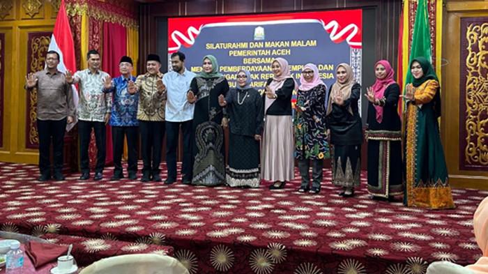 Menteri PPPA dan Pemerintah Aceh Perkuat Sinergi Perlindungan Perempuan dan Anak