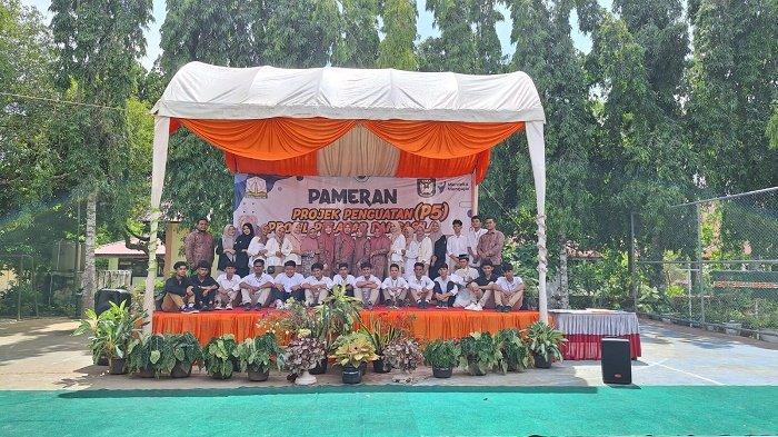 SMAN 1 Ingin Jaya Gelar Pameran dan Apresiasi Seni P5