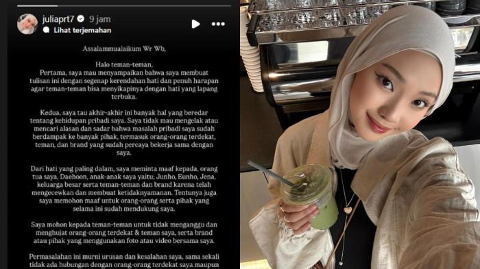 PERSELINGKUNGAN SELEB - Klarifikasi Julia Prastini alias Jule